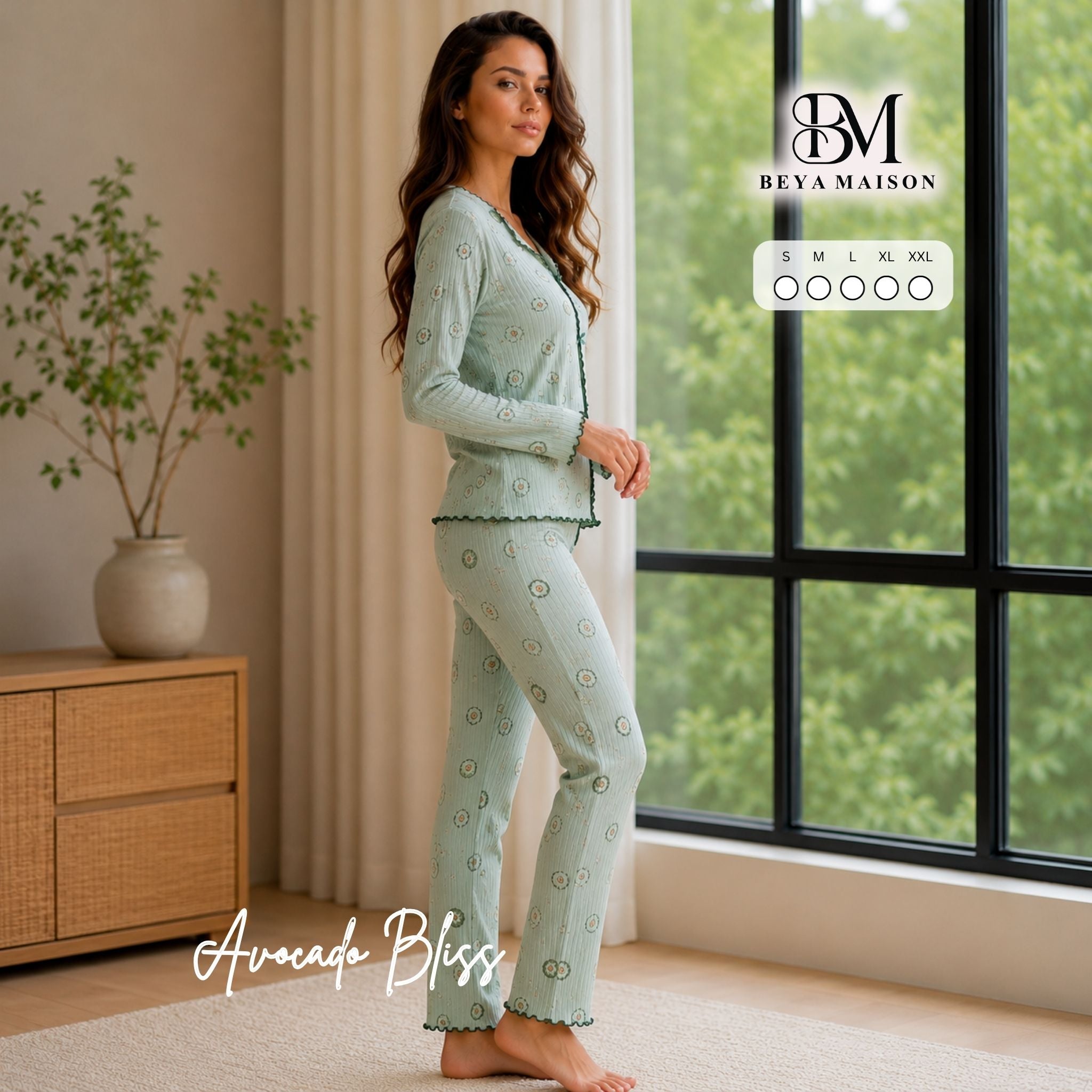 Avocado Bliss Pajama Set 🥑🌿